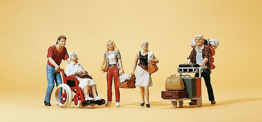 Preiser 10470 HO scale,Travelers