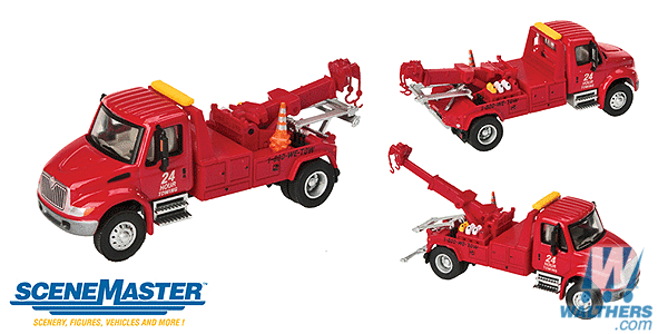 SceneMaster 949-11531 HO規 紅色拖吊車