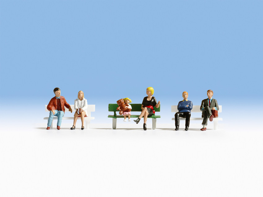 Noch 15530 HO scale, Sitting People