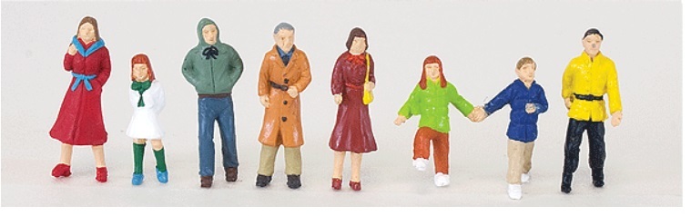 SceneMaster 949-6005 HO規 行走人偶