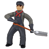 Bachmann 92316 G規 鏟煤工人