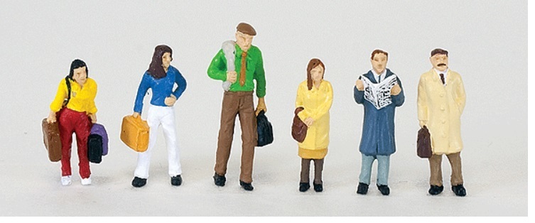 SceneMaster 949-6007 HO規 乘客