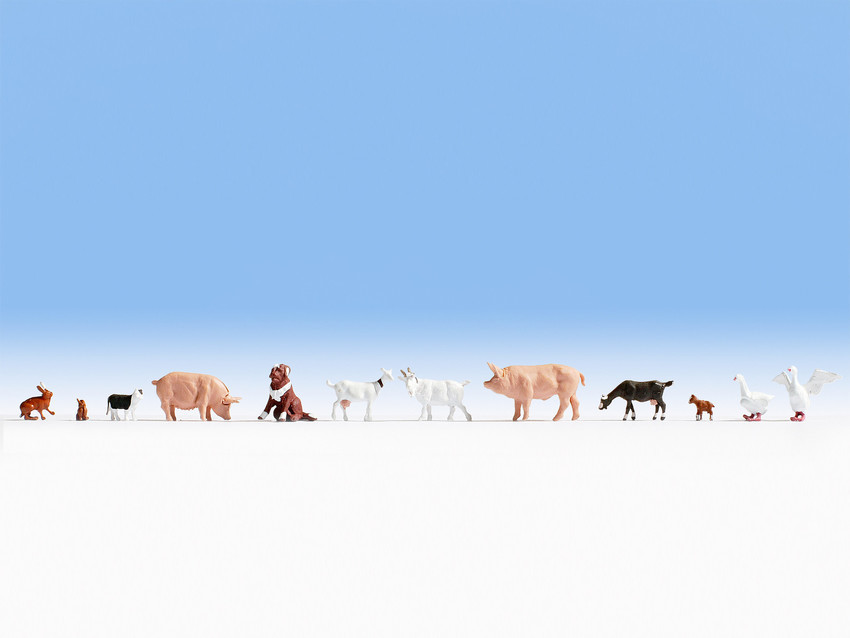 Noch 15711 HO scale,  Farm Animals