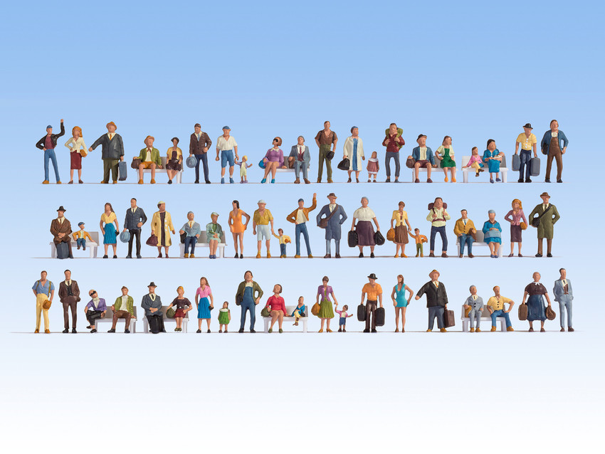 Noch 16070 HO scale, Mega-Spar-Set Figuren