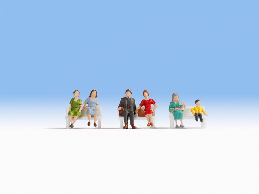 Noch 18131 HO scale, Sitting People
