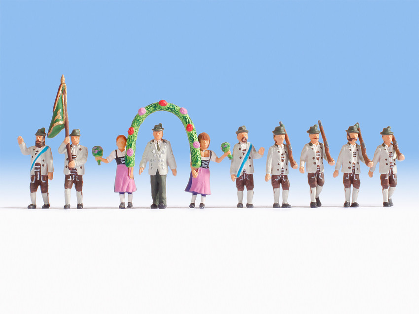 Noch 15867 HO scale, Riflemens Parade