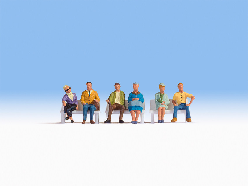 Noch 15532 HO scale, Sitting People