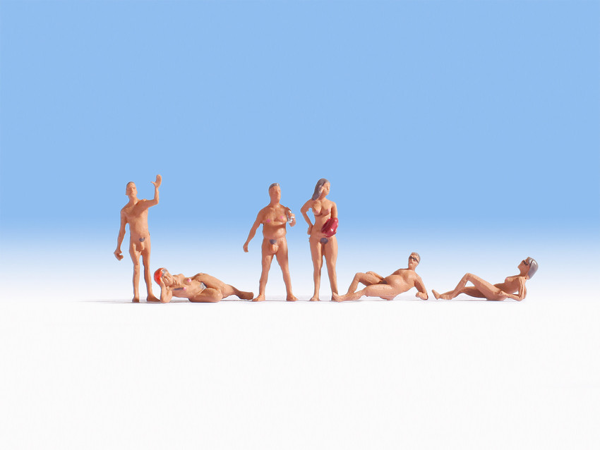 Noch 15843 HO scale, Nudists