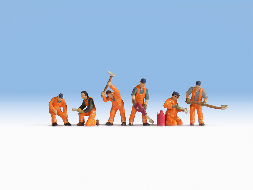 Noch 36276 N規 Railway Construction Group 建設鐵路的工人