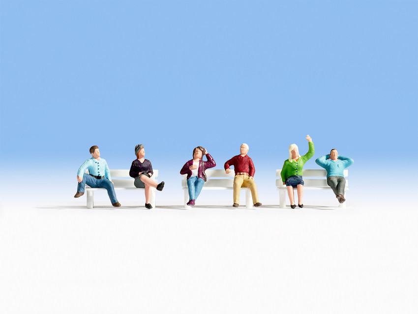 Noch 15540 HO scale, Sitting People