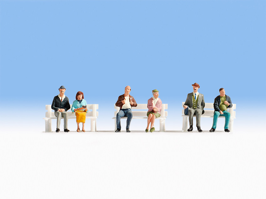 Noch 36242 N規 Passengers 坐著的乘客 (無長椅)