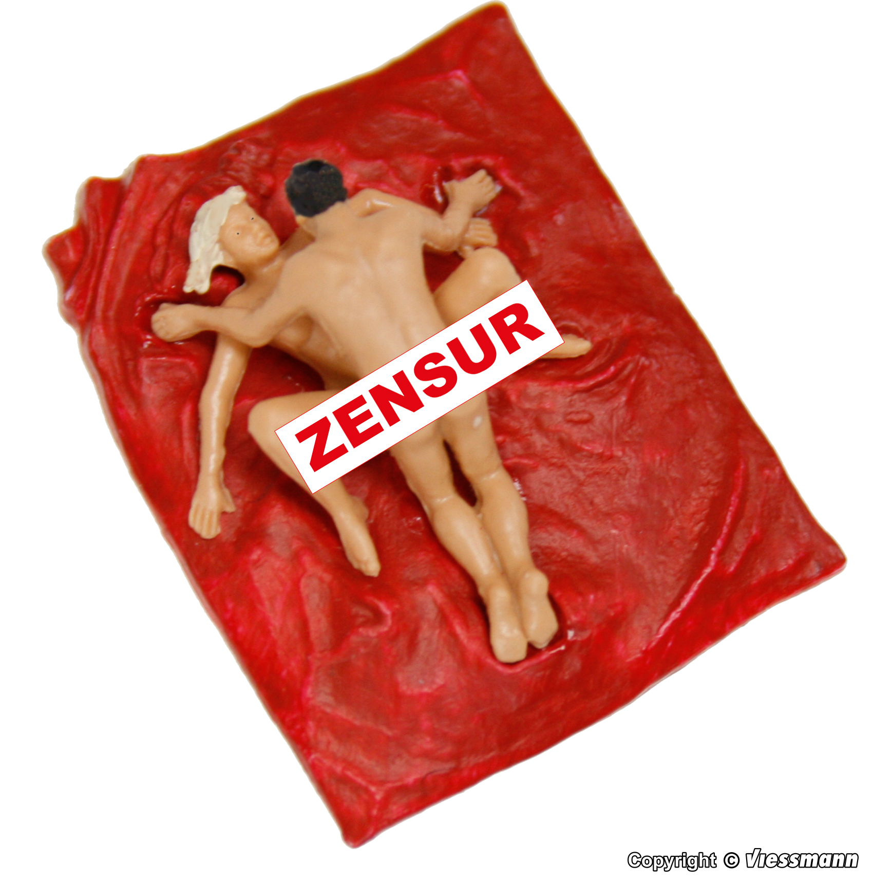 Viessmann 1501 HO規 毯子上歡愉的戀人 (電動)