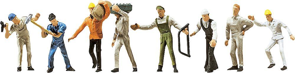 Faller 151051 HO規 Construction workers 建築工人
