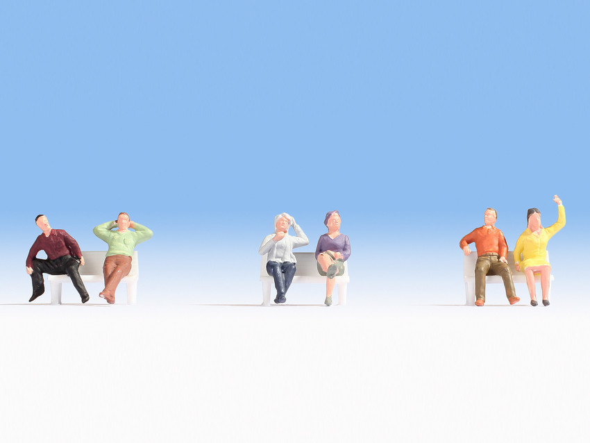 Noch 18132 HO scale, Sitting People