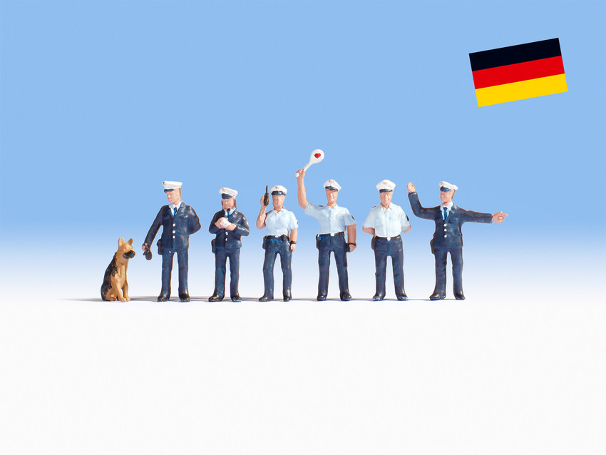 Noch 15091 HO scale, Police Officers
