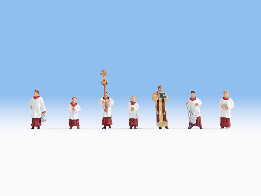 Noch 15410 HO scale, Priest and Altar Servers