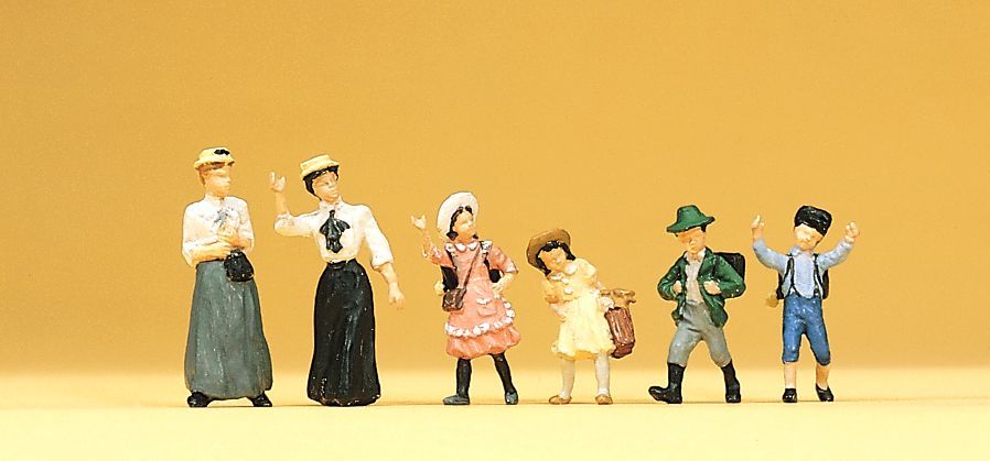 Preiser 12194 HO規 1900年代 婦女與兒童