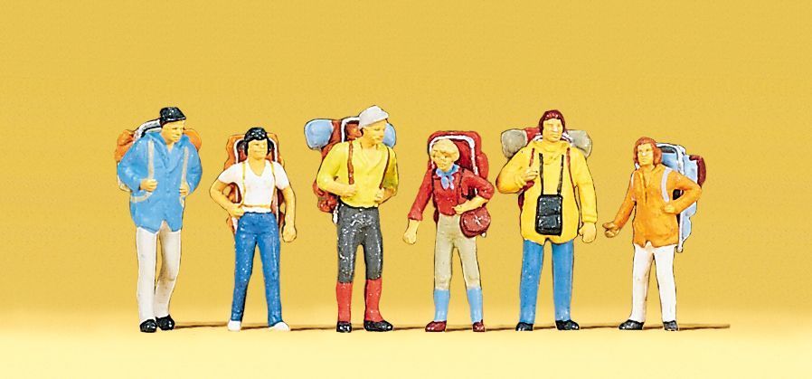 Preiser 10113 HO scale, Hitchhiker with field pack