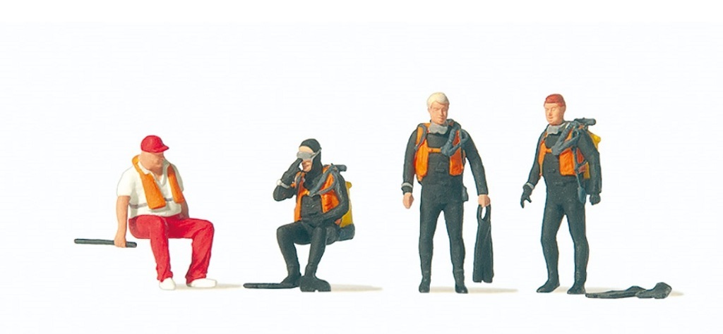 Preiser 10693 HO scale diver
