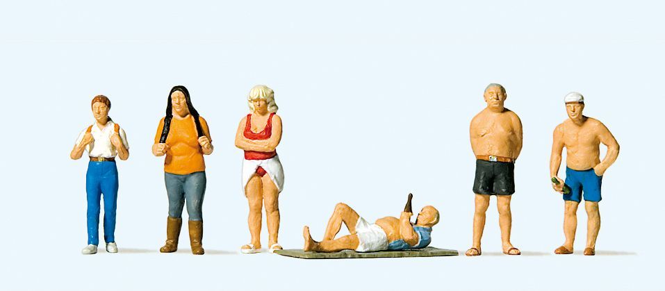 Preiser 10668 HO scale, On holiday