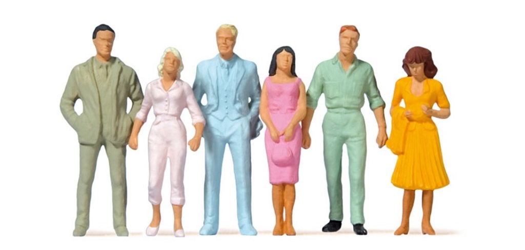 Preiser 65503 O規 行人