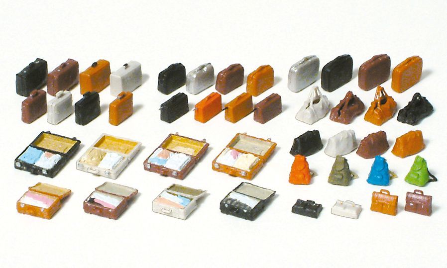 Preiser 17007 HO規 Luggage 行李箱