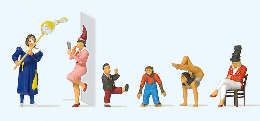 Preiser 20265 HO scale, Circus Artists Set