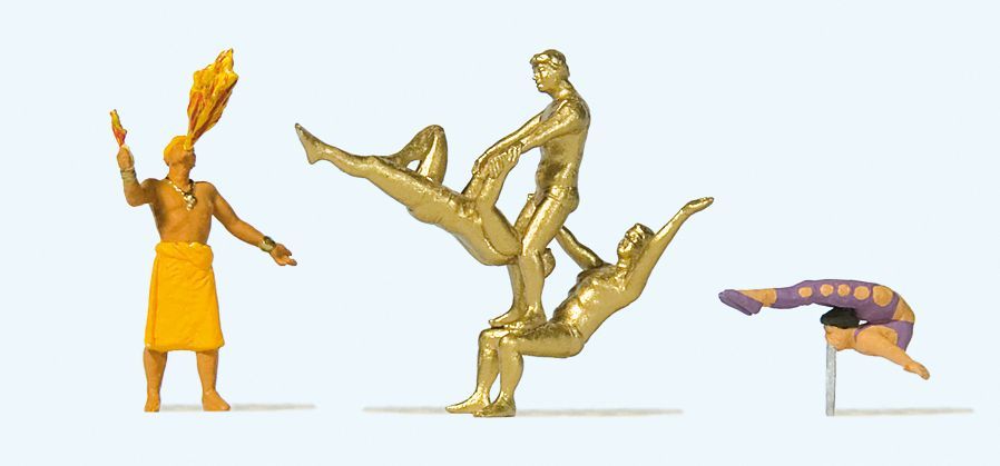 Preiser 20266 HO scale, Circus Artists Set