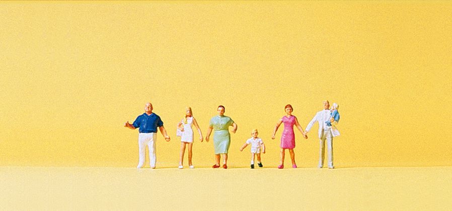 Preiser 79182 N規 家庭散步