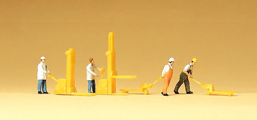 Preiser 79082 N規 倉庫工人