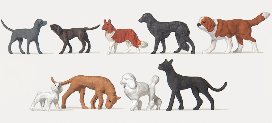 Merten 2466 HO規 各種狗