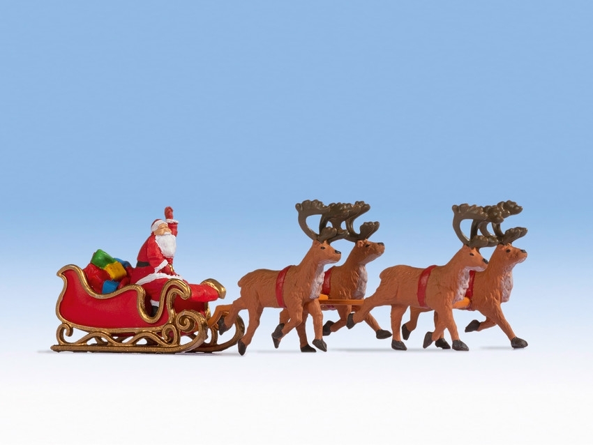 Noch 15924 HO scale, Santa Claus with Sleigh