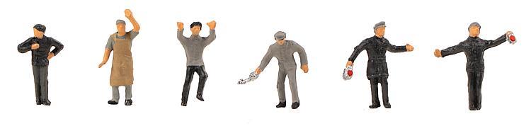 Faller 155365 HO規 Workers in engine depot 機庫工人