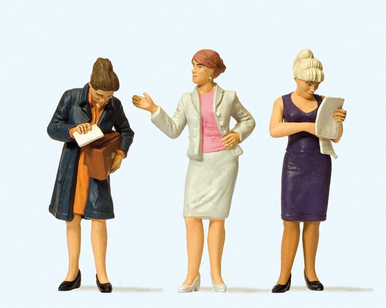 Preiser 44907 G規 Standing women 站著的女人