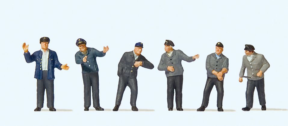 Preiser 10717 HO規 火車駕駛員