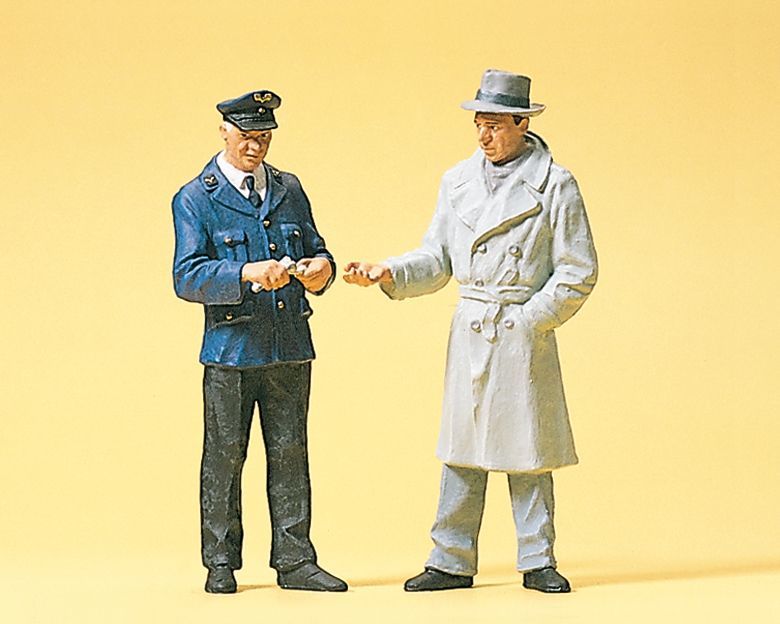 Preiser 45003 G規 售票員和乘客