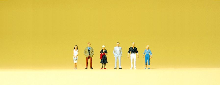 Preiser 80907 Z規 街道上的行人