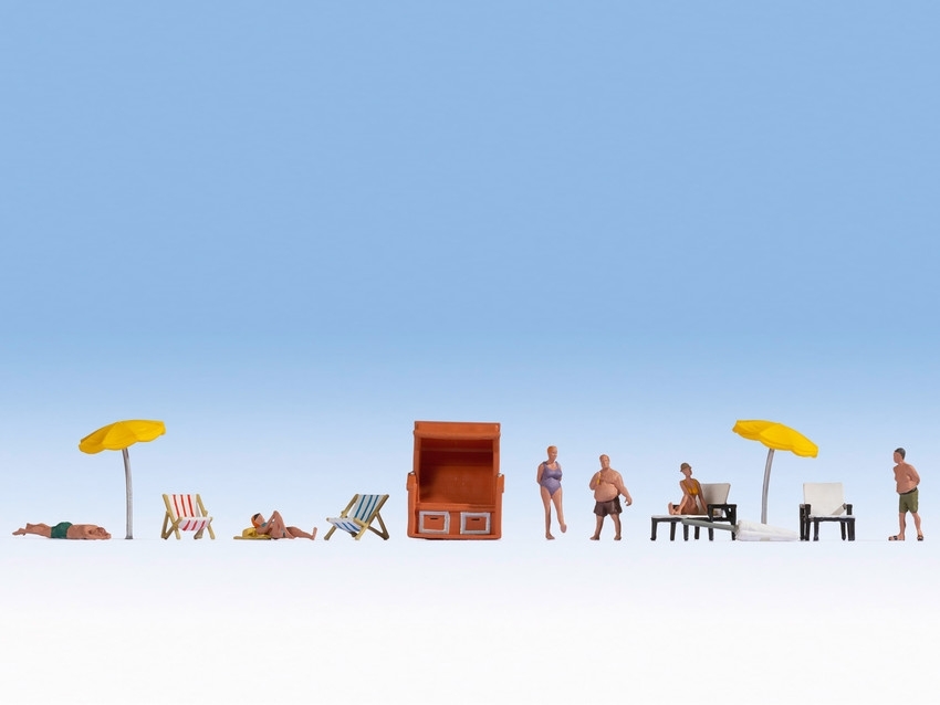 Noch 16205 HO scale Themed Figures Sets „Bathing