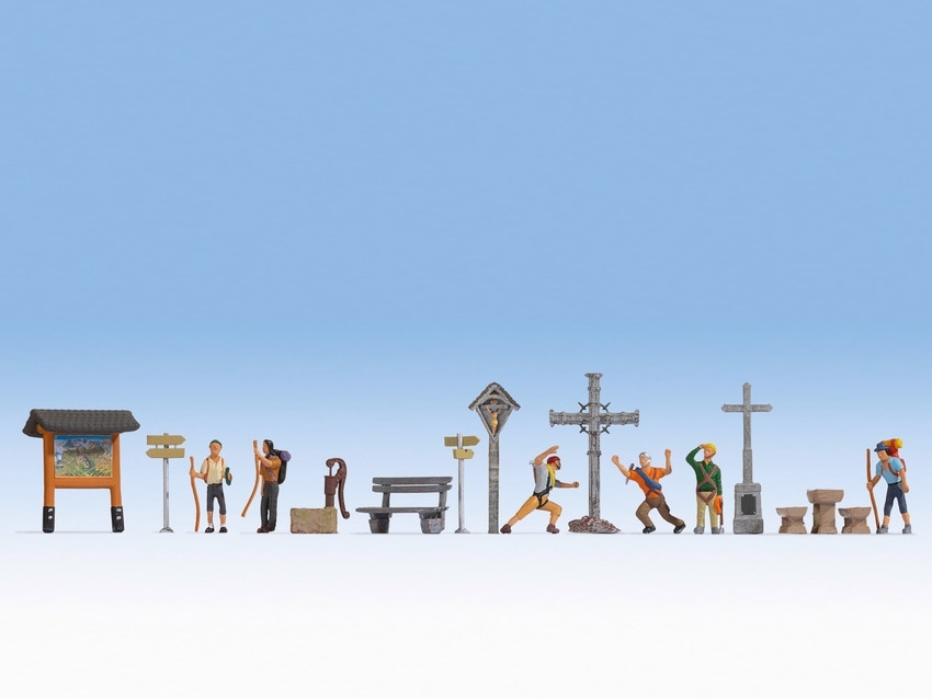 Noch 16210 HO Themed Figures Sets „In the Mountains“