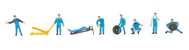 Faller 151010 HO規  Filling station personnel 加油站人員