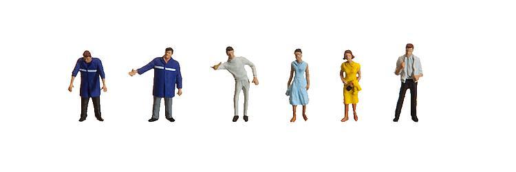 Faller 151070 HO規 Service station personnel 服務站人員