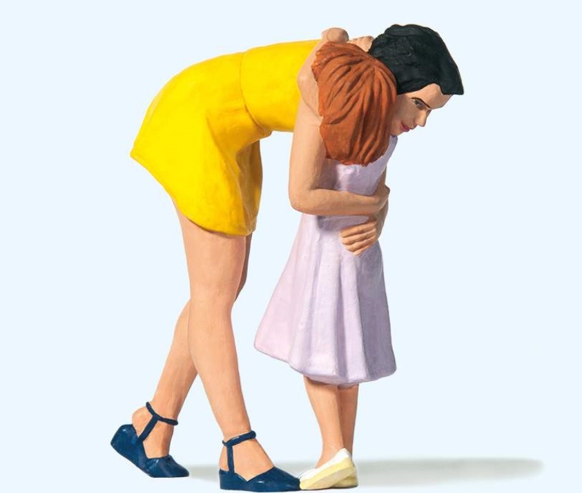 Preiser 44942 G規 擁抱中的人