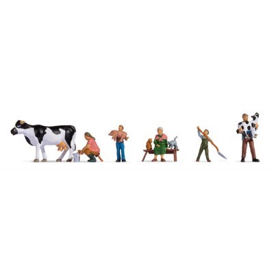 Noch 15609 HO scale, Farmer Family