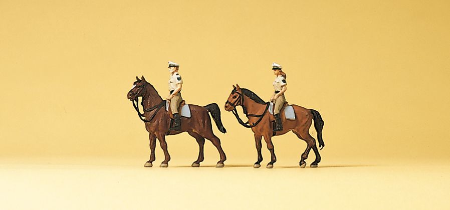 Preiser 79138 N規 騎馬的德國警察