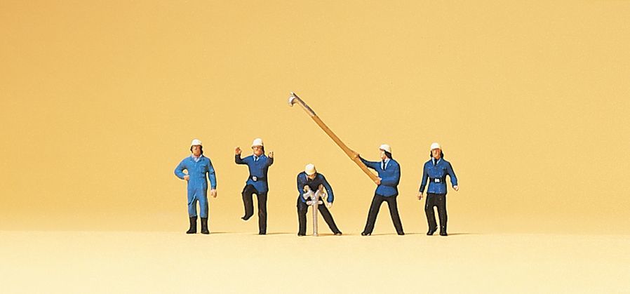 Preiser 79116 N規 消防員 有鉤子