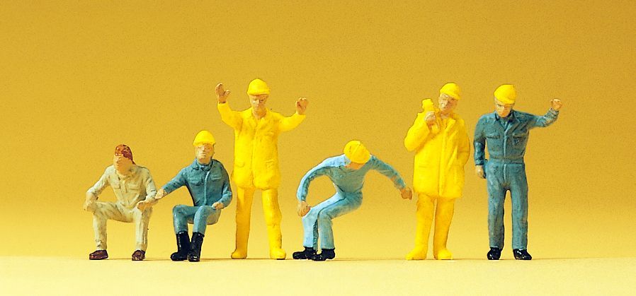 Preiser 14128 HO規 起重機工人