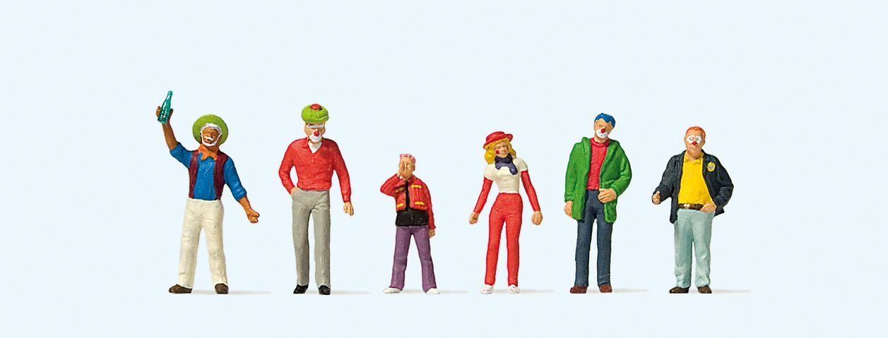 Preiser 24642 HO規 遊行人員