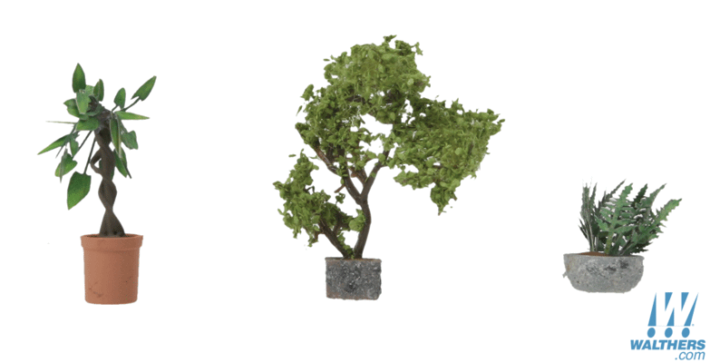 SceneMaster 949-1088 HO規 大型盆栽植物