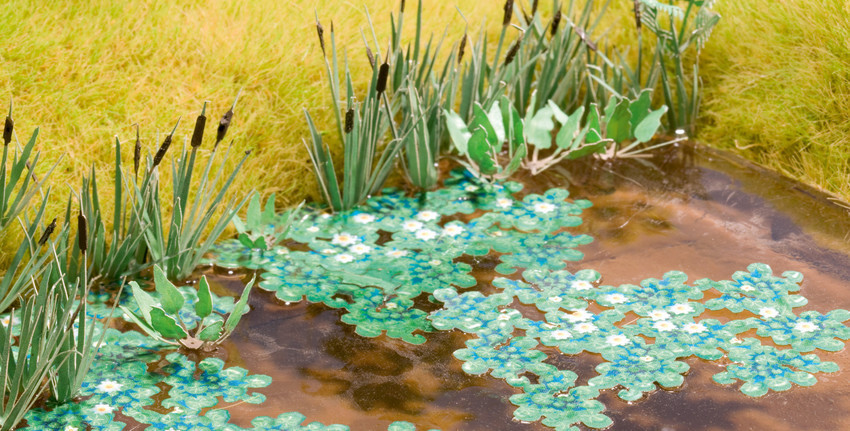 Noch 14114 HO規 Lotus Flower 蓮花