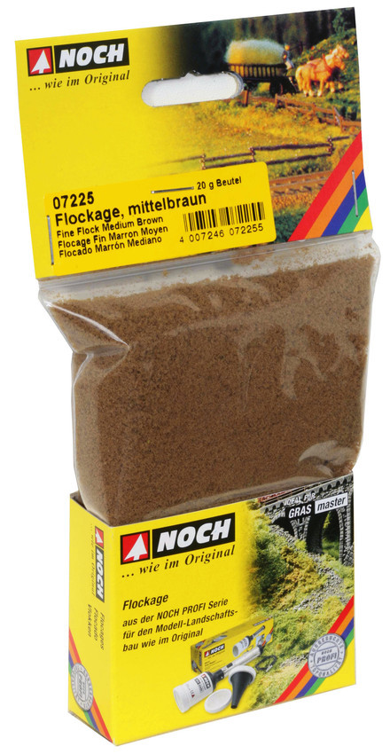 Noch 07225 Flock  Medium Brown